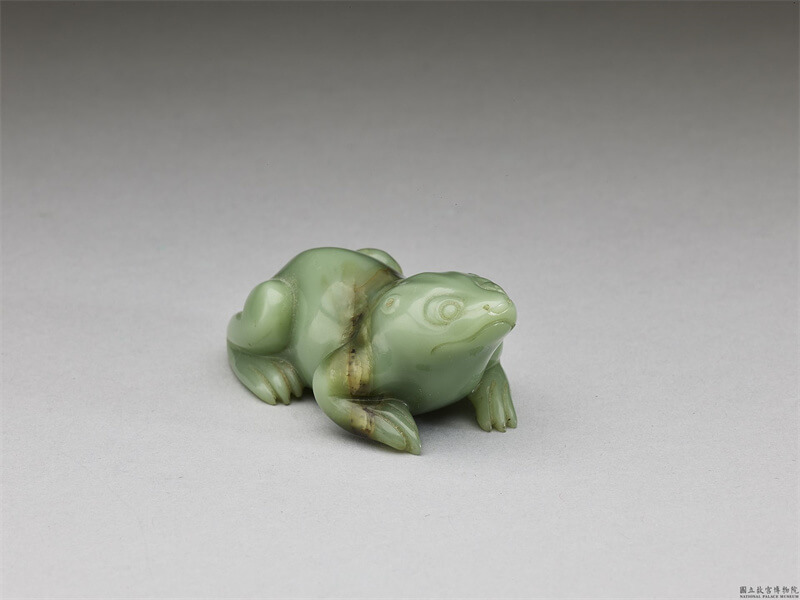 清绿玉蛙（台北故宫博物院馆藏）高清大图分享