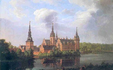 Frederiksborg Castle高清大图赏析 约翰·克里斯蒂安·达尔JC Dahl作品下载